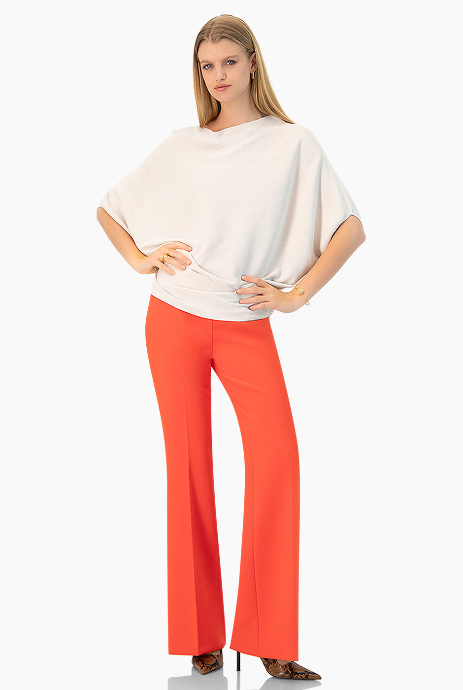 Suéter Dolman Ribbed