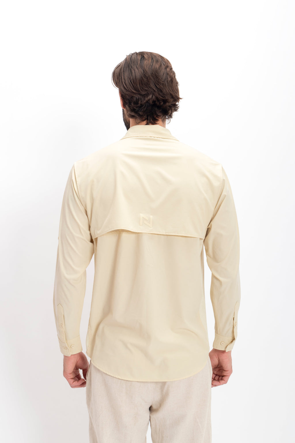 Camisa Nomad Hardwear Manga Larga Caki