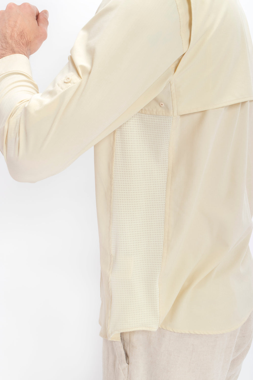 Camisa Nomad Hardwear Manga Larga Caki