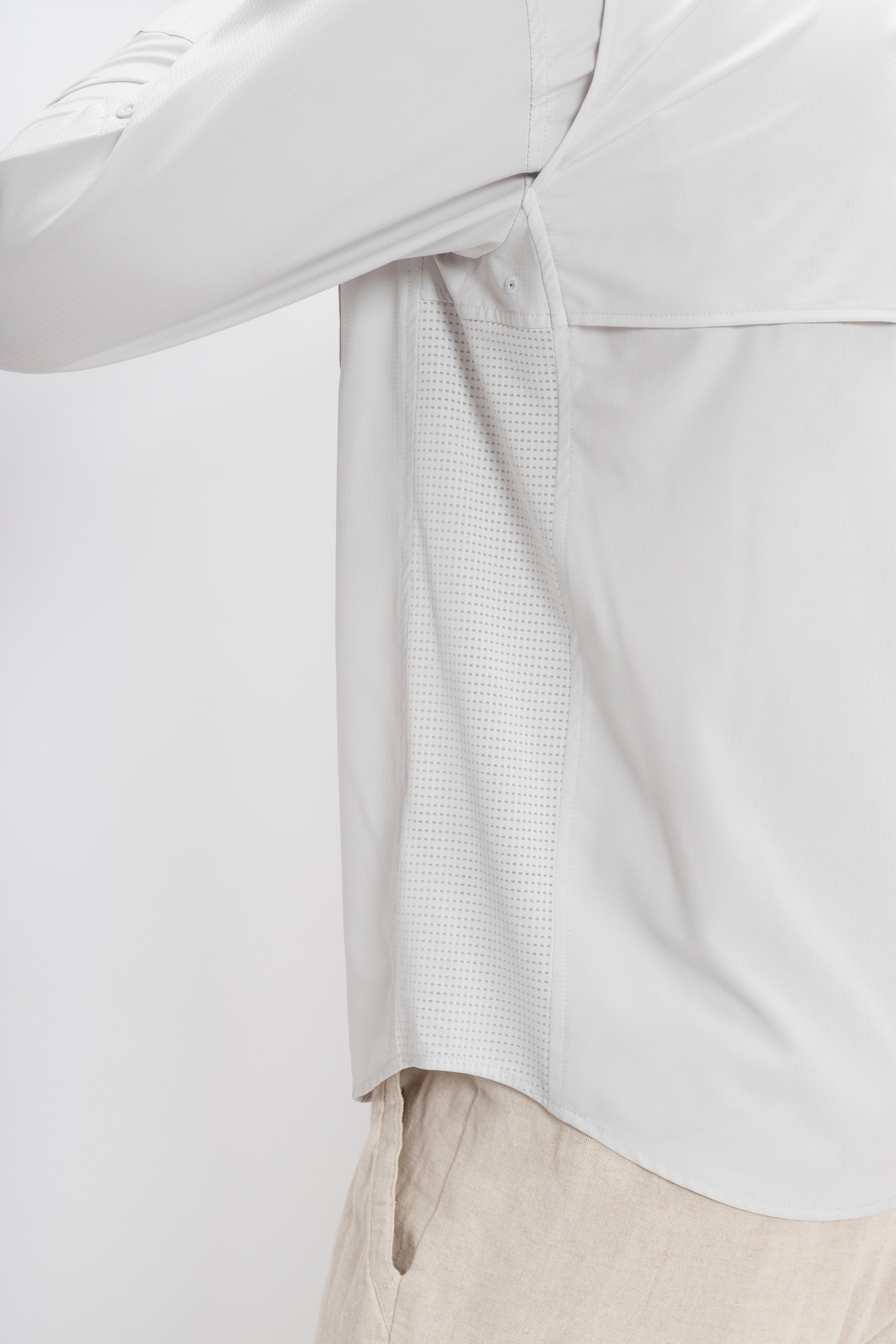 Camisa Nomad Hardwear Manga Larga Platinum