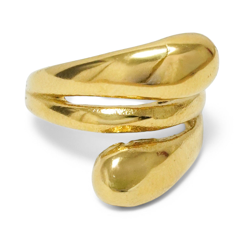 ANILLO ABIERTO DE SILUETA FLUIDA